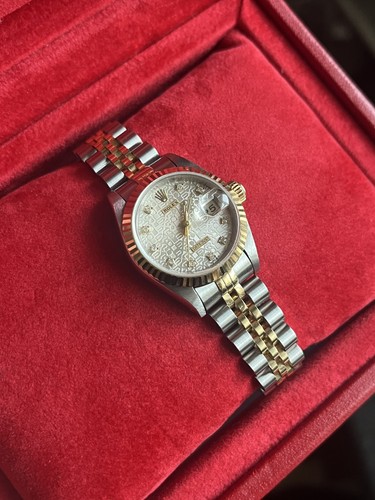 Rolex datejust 69173 gold - rolex,