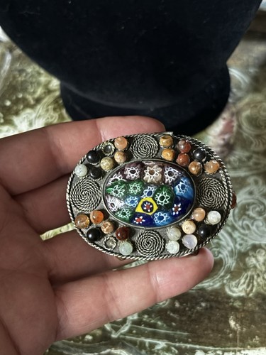 Vintage nepalese white metal - vintage,