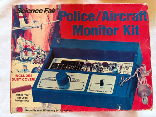 Vintage science fair police - science,