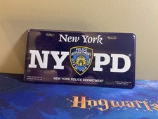 Nypd Aluminium Sign New York