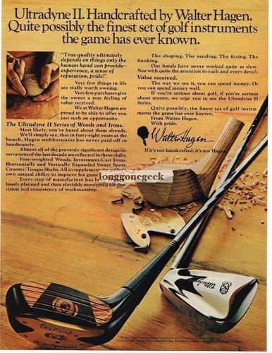 1974 walter hagen ultradyne - hagen,