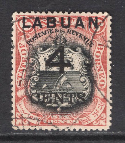M14054 labuan 1899 sg103 - labuan, 4c