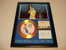 FREDDIE MERCURY   LIMITED EDITION SIGNED   AUTOGRAPH 12 FRAMED A4