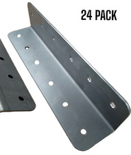 24 Pack Wooden Staircase Tread Repair Steel Angle brackets Timber Stairs Landing