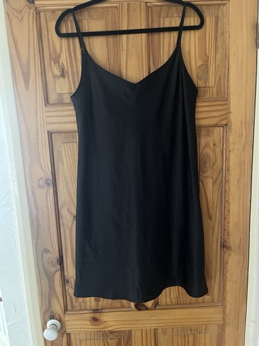 Senza black silky nightie - senza,
