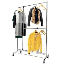 Heavy Duty 2 Tier Clothes Rail