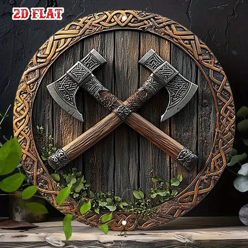 Viking inspired battle - viking, axes"