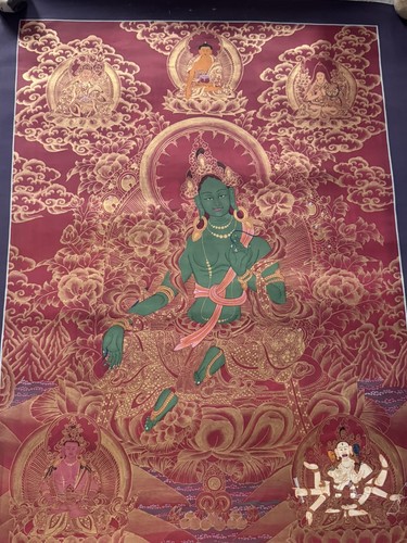 Green tara bhrikuti red - tara,