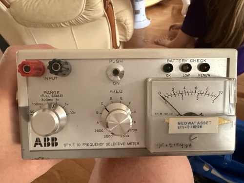 Railway abb signal - signal, tester