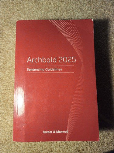 Archbold 2025 sentencing - 2025,