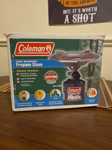 Coleman burner propane stove - 1,