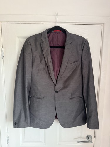 Ventuno mens grey satin - ventuno,