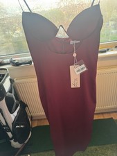 Ladies Oh Polly Dark red Dress