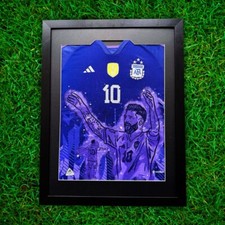 Painted RARE Lionel Messi Hand