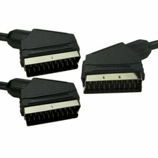 2m Metre 2 Way Scart Y