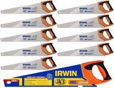 10 x IRWIN JACK 880 8-TPI Universal Triple Ground 20"/500mm Hand Wood Timber Saw