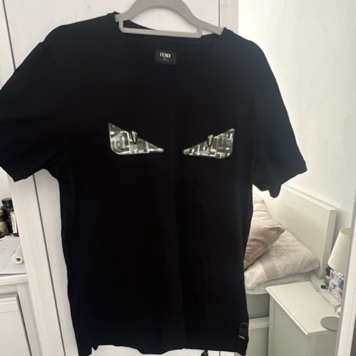 Fendi men black graphic - black, eyes