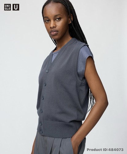 Uniqlo washable knitted button - washable,