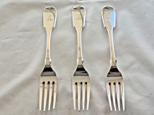 Three irish 925 - silver, forks