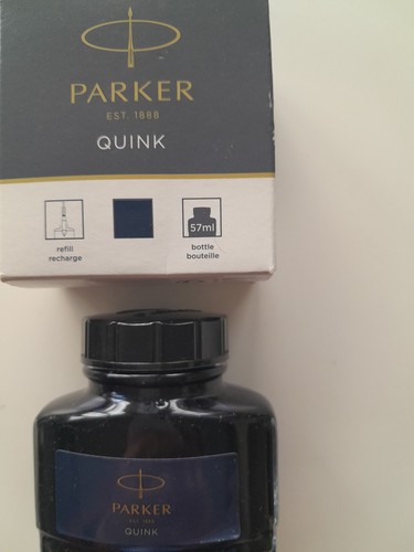 Parker quink ink bottle 57ml - quink,