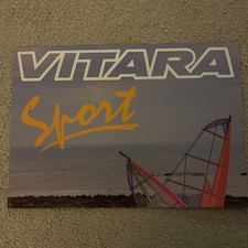 Suzuki Vitara 1.6 Sport 1993 Original UK Sales Brochure