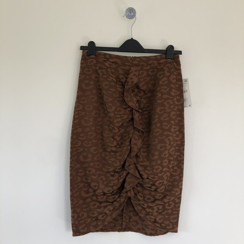 Zara basic brown skirt - zara, size