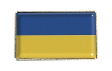 Ukriane Flag Rectangle Gel