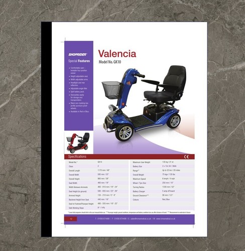 Valencia mobility scooter