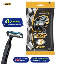 BIC 3 Action Mens Razor 8 Pack