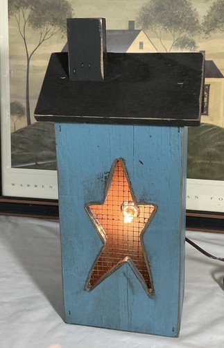 Primitive amish salt box - primitive,