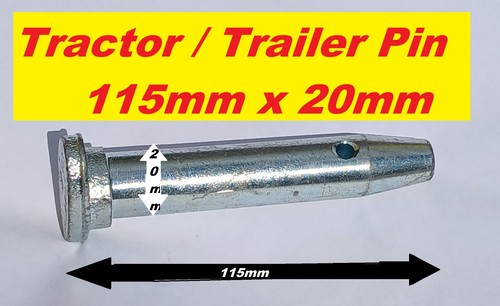 Towing hitch pin 115mm x - pin,