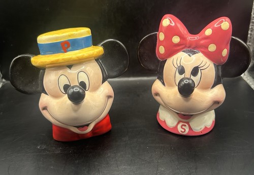 Disney salt pepper shakers - &,