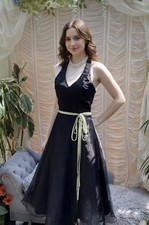 Ladies Dress Midi Length