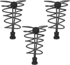 3 Pairs No Tie Elastic