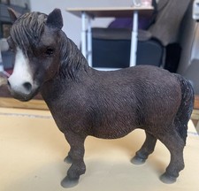Shetland Brown Pony Statue