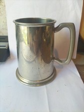 Pewter Tankard Engraved With The Masonic Symbol Sheffield England