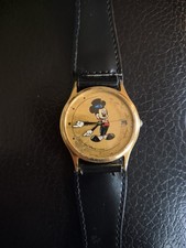 Vintage Seiko Gold tone Mickey