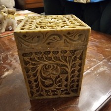 vintage/antique hand-carved