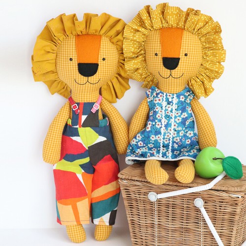 Dandy lions sewing - lions,