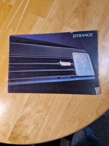 1983 mazda 323 - mazda, brochure