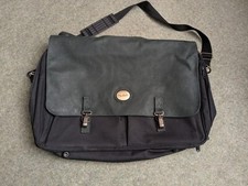 Vintage Pierre Cardin Overnight Shoulder Bag/Suitcase Black & Green