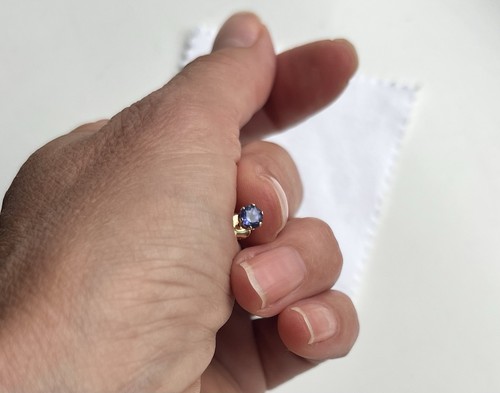 Single 9ct solid gold 4mm