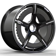 Brabus rocket style forged wheels 19 20 21 22 5x112 5x130 carbon fiber covers