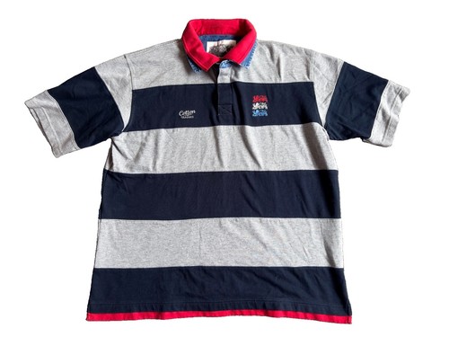 Cotton traders rugby polo mens - traders,