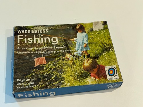 Waddingtons fishing vintage - fishing, |