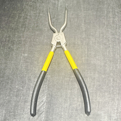 Bent nose pliers - bent-nose, grip