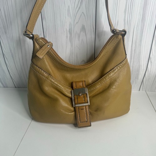 Clark tan leather shoulder - tan,
