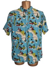 Primark Mens Blue Hawaiian