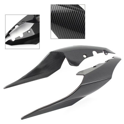 Carbon fiber rear tail - carbon, side
