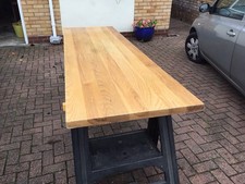 Solid Oak Worktops, 40mm, 2440mm/2920mm Long.